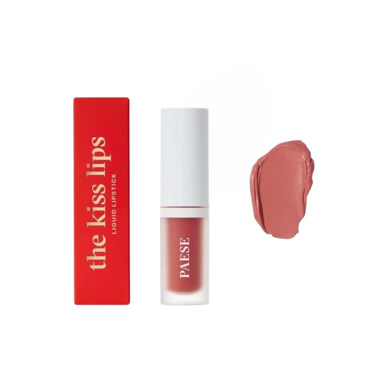 Paese The Kiss Lips Matte Creamy Liquid Lipstick 02 Nude Coral 3.4 ml