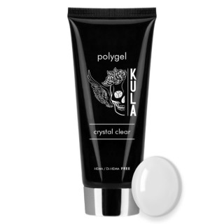 PolyGel akrylożel budujący Kula Nails Hema/di-Hema free Crystal Clear 50 ml