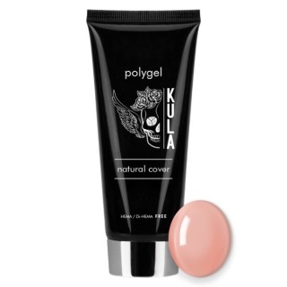 PolyGel akrylożel budujący Kula Nails Hema/di-Hema free Natural Cover 50 ml