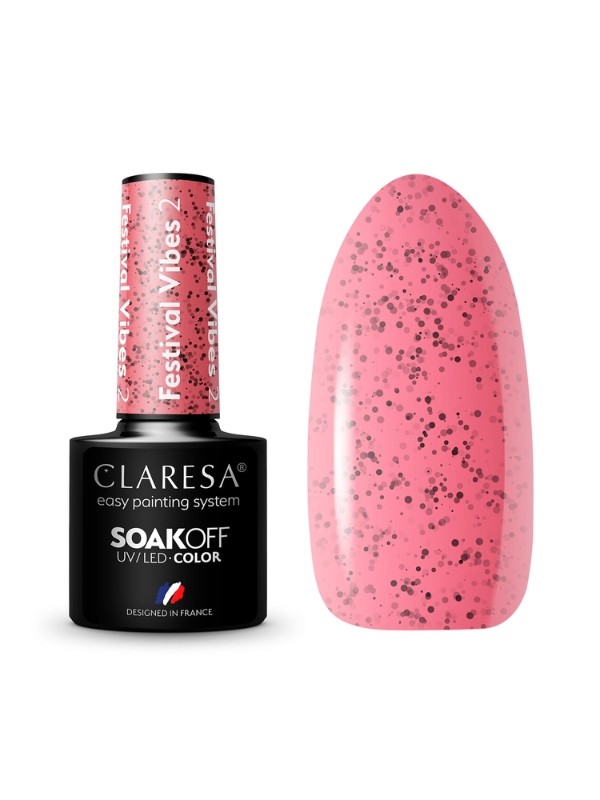 Claresa Festival Vibes Hybrid nail polish /2/ 5 g