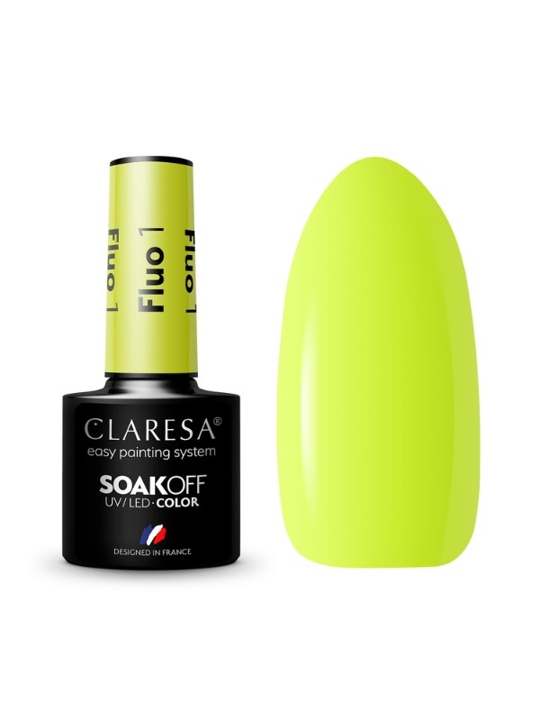 Claresa Fluo Hybrid nail polish /1/ 5 g