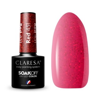 Claresa Red Hybrid nail polish /431/ 5 g