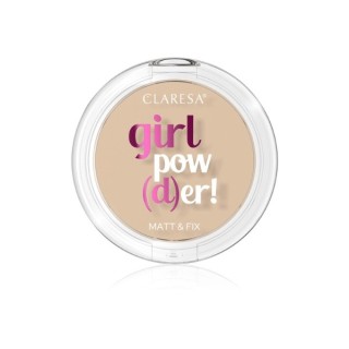 Claresa GIRL POW(D)ER! Translucent pressed powder /01/ 12 g