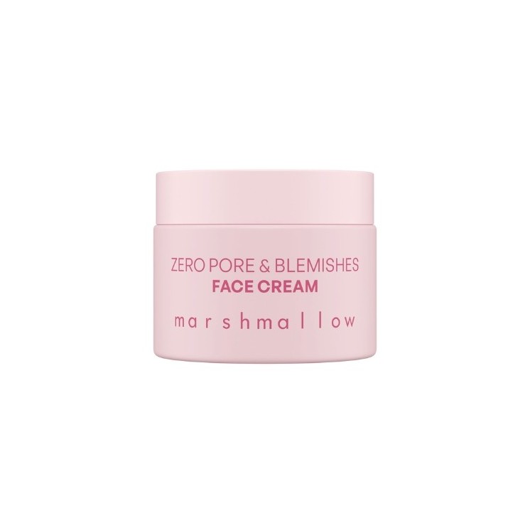 Nacomi Zero pore&Blemishes Krem do twarzy z Kwasem salicylowym Marshmallow 40 ml