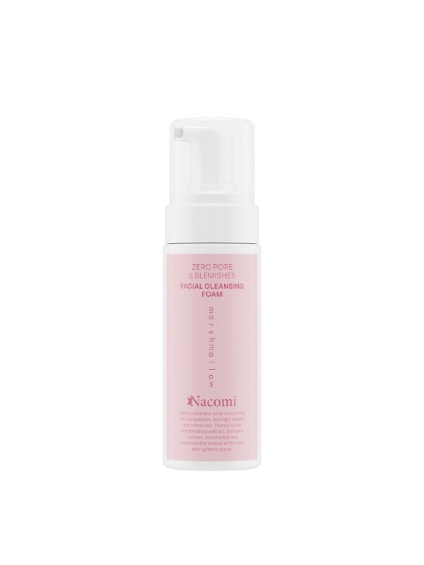 Nacomi Zero pore&Blemishes cleansing facial cleansing foam Marshmallow 150 ml