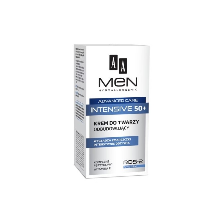 AA Men Advanced Care intensive 50+ Regenerating face cream 50 ml