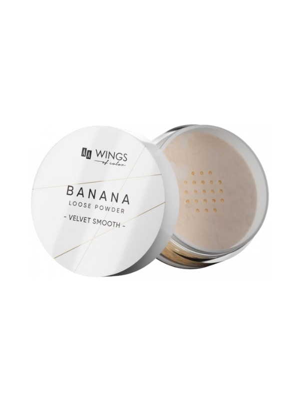 AA Wings of Color Banana velvet loose powder 6 g