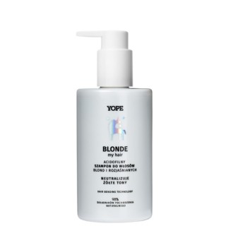 YOPE BLONDE my HAIR Acidofilny szampon do włosów blond i rozjaśnianych 300 ml