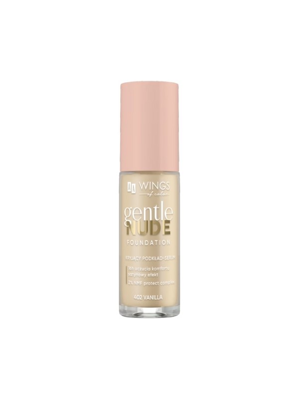 AA Wings of Color Gentle Nude Foundation Covering foundation- serum 402 Vanilla 30 ml