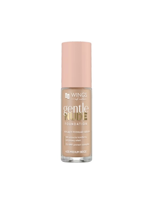 AA Wings of Color Gentle Nude Foundation Covering foundation- serum 405 Medium Beige 30 ml