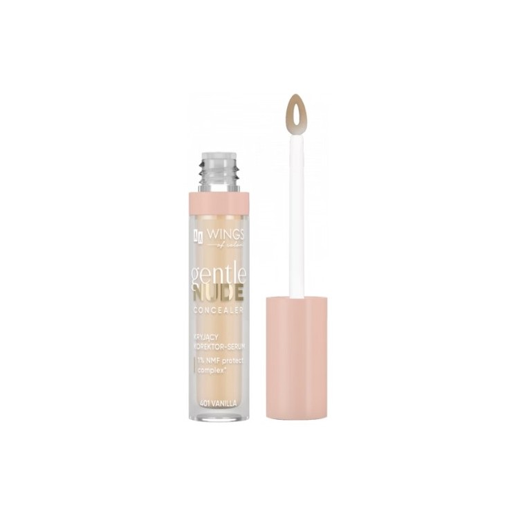 AA Wings of Color Gentle Nude Concealer Kryjący korektor-serum 401 Vanilla 6,2 g