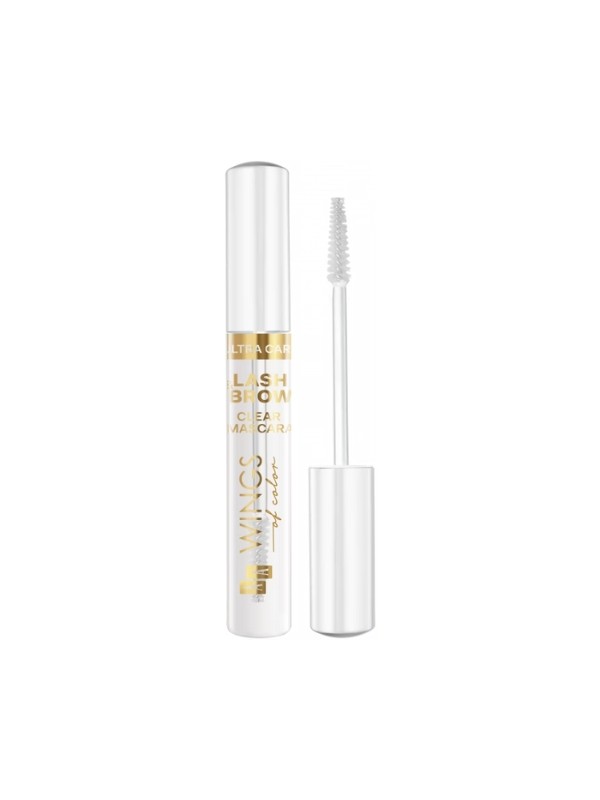 AA Wings of Color Ultra Care Lash&Brow Clear Modeling and Shining Mascara for Eyelashes and Eyebrows 10 ml