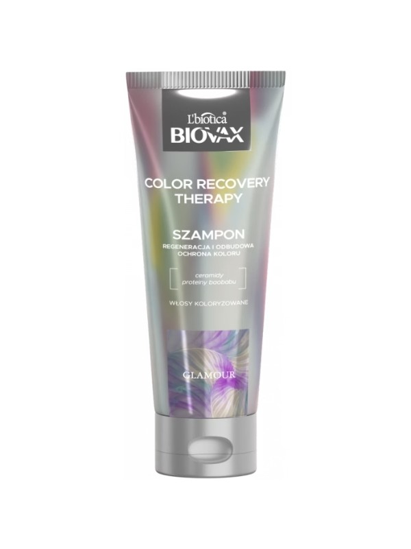 BIOVAX Recovery Color Therapy Intensywnie regenerujący szampon ochronny włosy koloryzowane 200 ml