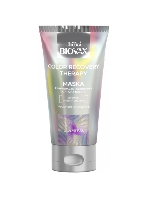 BIOVAX Recovery Color Therapy Intensywnie regenerująca maska ochronna włosy koloryzowane 150 ml