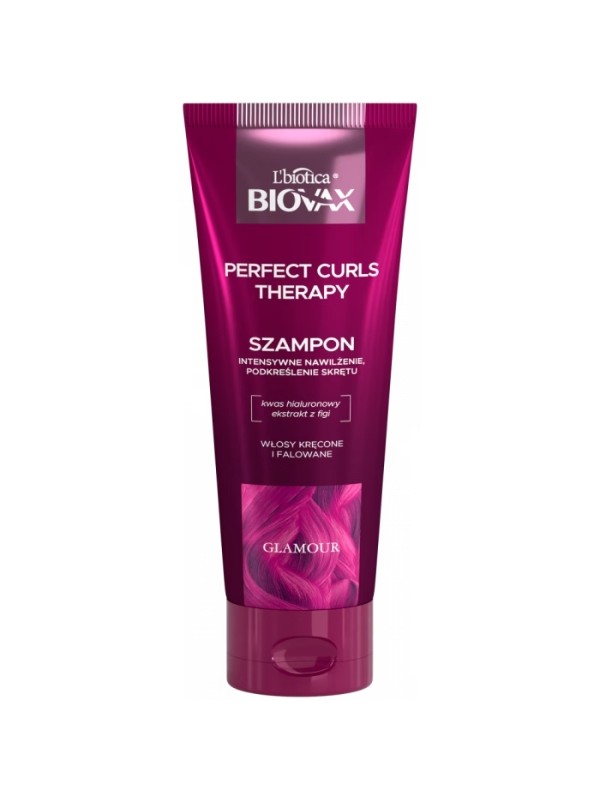 BIOVAX Glamour Perfect Curls Therapy intensywnie nawilżający szampon 200 ml