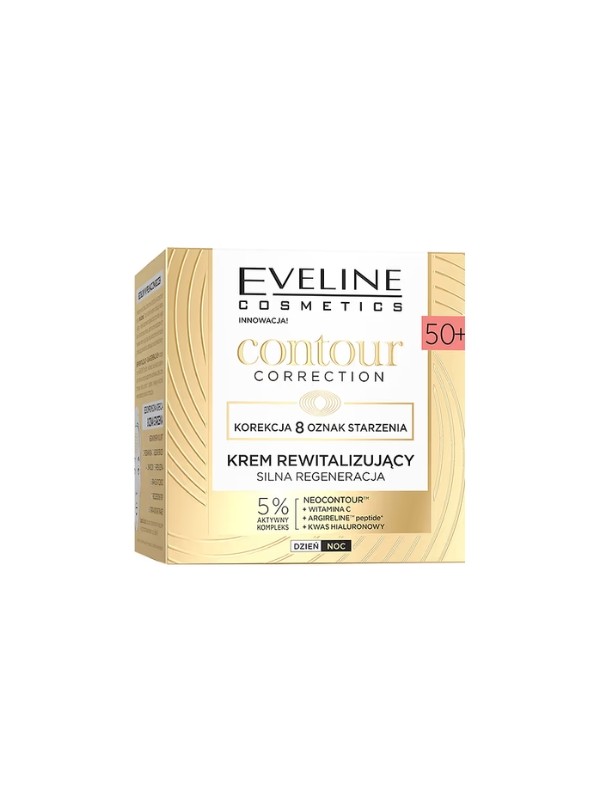 Eveline Contour Correction rewitalizujący Krem do twarzy silnie regenerujący 50+ 50 ml