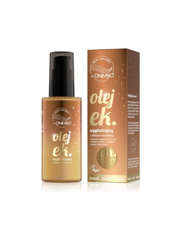 OnlyBio Hair in Balance Smoothing hair oil with illuminating effect 70 ml