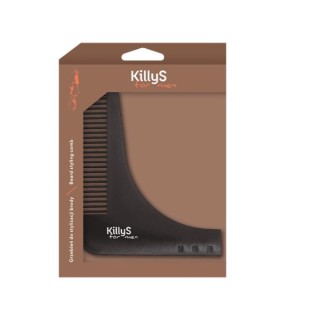 KillyS For Men wooden beard styling comb 1 piece