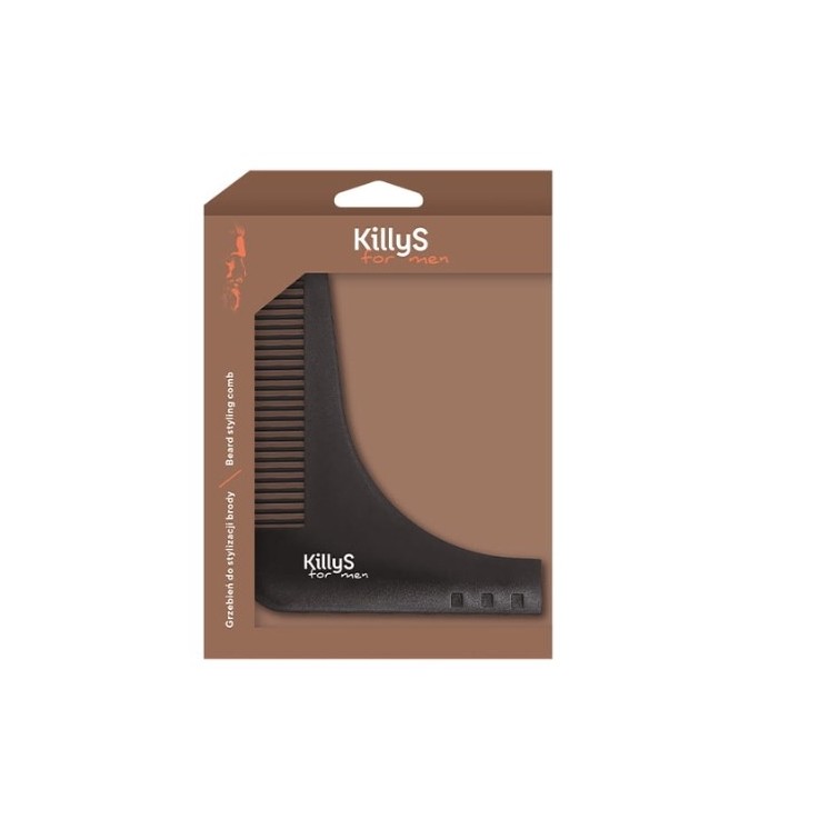 KillyS For Men drewniany Grzebień do stylizacji brody 1 sztuka
