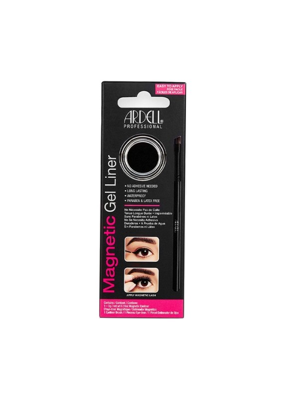 Ardell Magnetic Gel Liner magnetyczny Eyeliner żelowy do aplikacji rzęs Black 3,5 g