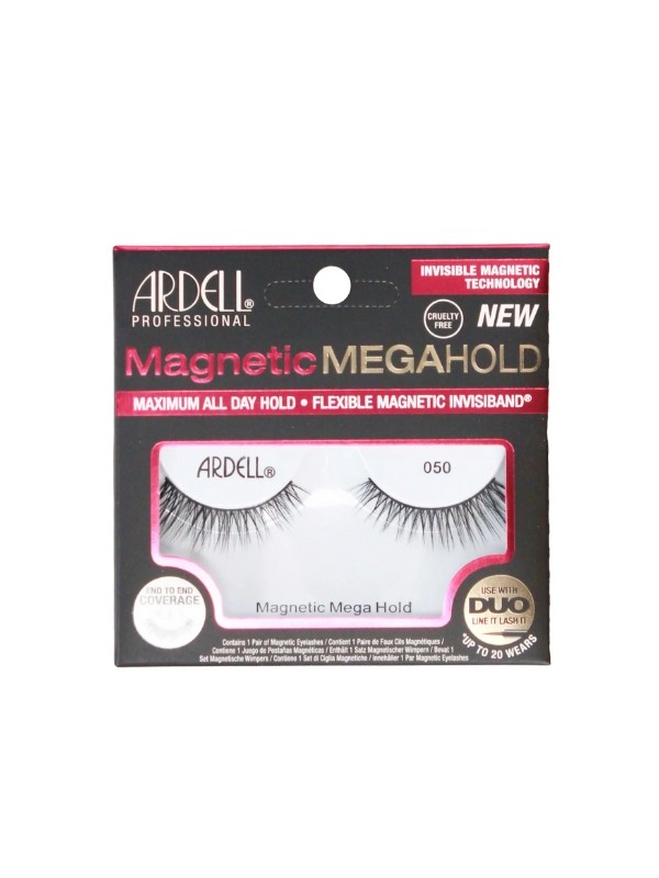 Ardell Magnetic Mega Hold Eyelashes on a strip /050/ Black 1 pair