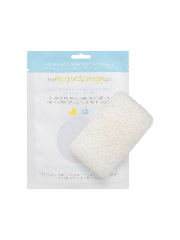 The Konjac Sponge Company Premium Baby Gąbka Konjac dla dzieci 1 sztuka