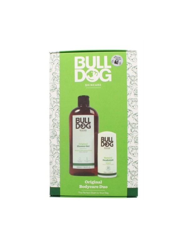 Bulldog Body Zestaw do pielęgnacji ciała Orginal: Żel pod prysznic 500 ml + Antyperspirant Roll-on 75ml