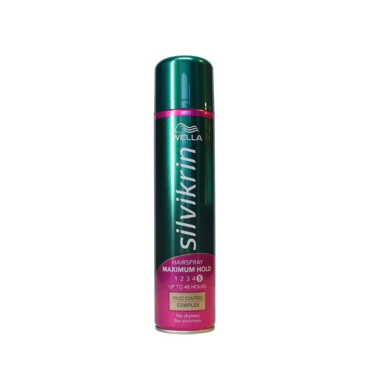 Wella Silvikrin Lakier do włosów Medium Hold 400 ml