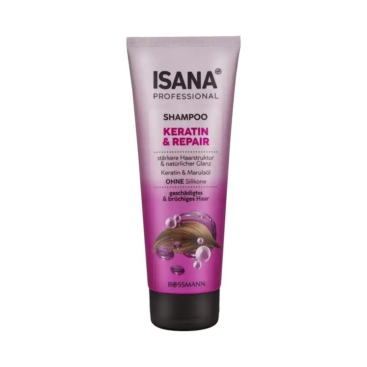 Isana Professional Szampon do włosów z Keratyną 250 ml