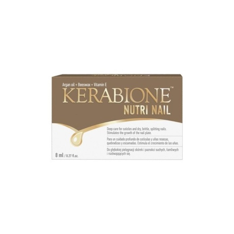 Kerabione Nutri Nail intensywny Zabieg do paznokci i skórek na bazie olejków 8 ml