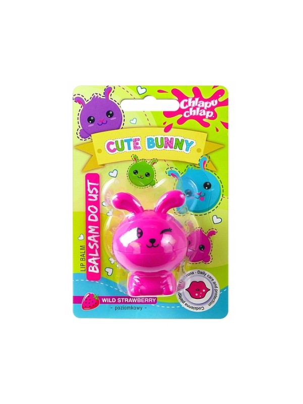 Chlapu Chlap Cute Bunny Lip gloss Strawberry 7 ml