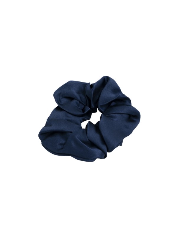 ONLYBIO Hair in Balance Silk hair elastic - navy blue 1 piece