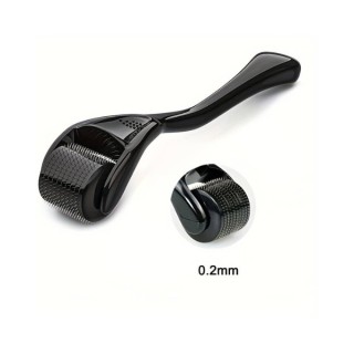 Dermoroller mikroigłowy do twarzy i ciała 540 Igieł 0,20mm Black 1 szt
