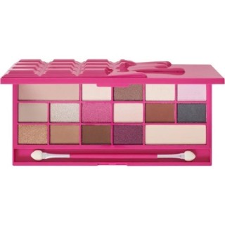 Makeup Revolution I Heart Makeup Palette of 16 eye shadows Chocolate Love 1 g