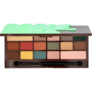 Makeup Revolution I Heart Makeup Paletka 16 cieni do powiek Chocolate Mint 3,66 g