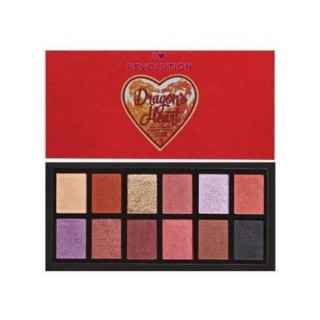 Makeup Revolution I Heart Makeup Paletka 12 cieni do powiek Dragons Heart 0,75 g