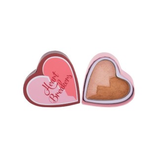 Makeup Revolution I Heart Revolution Heart Breakers Rozświetlacz do twarzy Wise 10 g