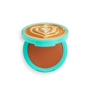 Makeup Revolution I Heart Revolution Tasty Coffee Bronzer for face Cappuccino 5 g