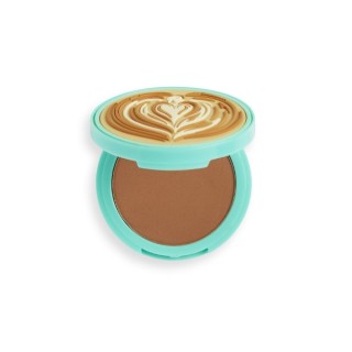 Makeup Revolution I Heart Revolution Tasty Coffee Bronzer do twarzy Latte 6,5 g