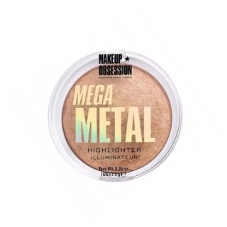 Makeup Revolution Obsession Rozświetlacz do twarzy Mega Metal 7,5 g