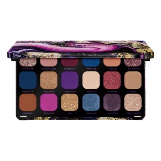 Makeup Revolution Palette of 18 eye shadows Flawless Eutopia 1.1 g