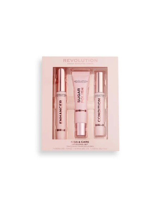 Makeup Revolution Kiss & Care Lip care set