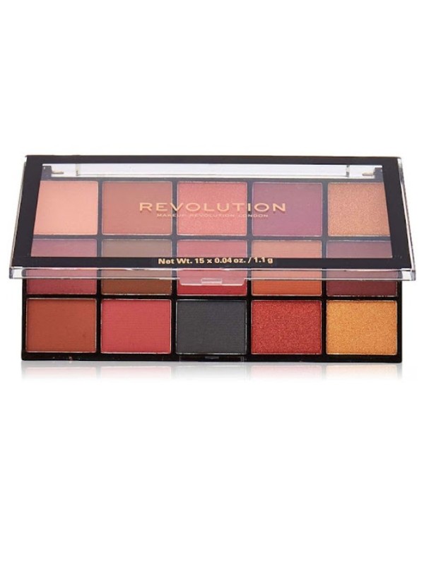 Makeup Revolution Re-loaded Palette of 15 eye shadows Newtrals 3 5 g