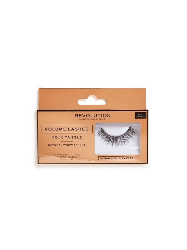 Revolution Volume Lashes Strip eyelashes / NO.10 /