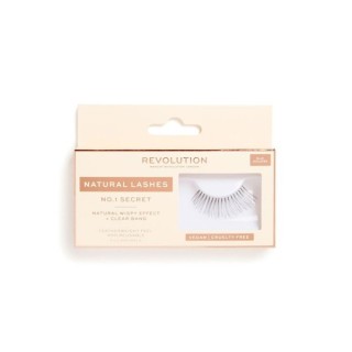 Makeup Revolution Natural Lashes Rzęsy na pasku /NO.1/