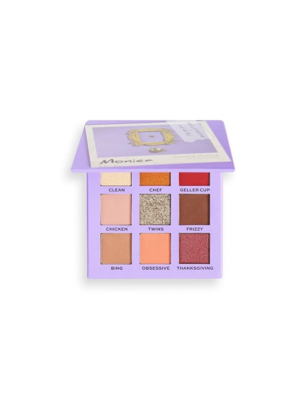 Makeup Revolution x Friends Monica 9 eye shadow palette 1 g