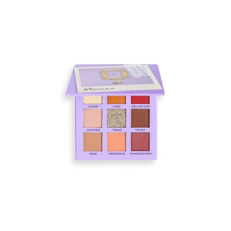 Makeup Revolution x Friends Paletka 9 cieni do powiek Monica 1 g