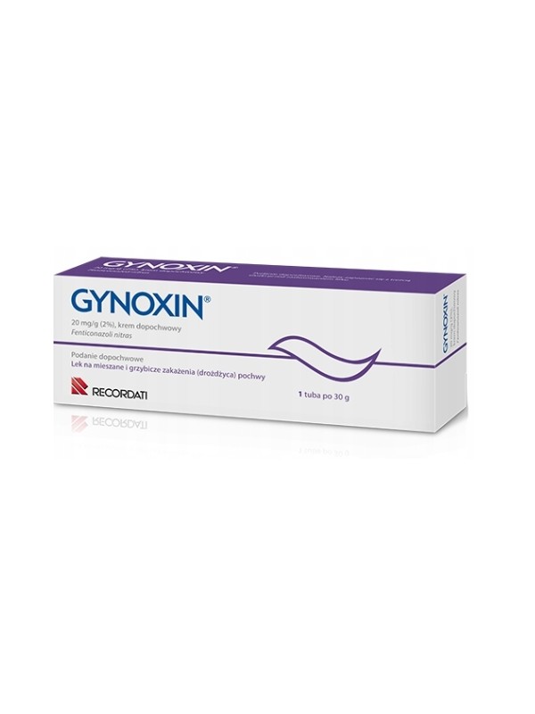 Gynoxin Krem dopochwowy 20mg  30g