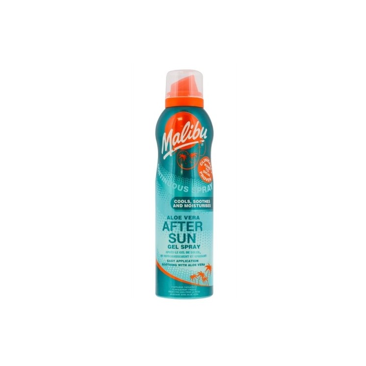 Malibu Żel do ciała w spray'u po opalaniu Aloe Vera 175 ml