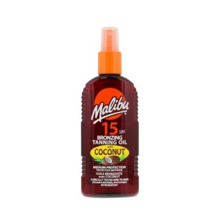 Malibu Bronzing Tanning Oil SPF15 Coconut 200 ml